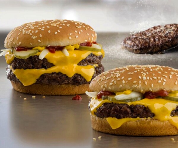 Cow Bells Ring, Are You Listening, McDonald's Fresh-Beef Patty Flippers?