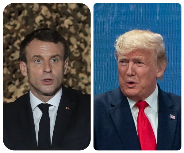 Macron, Trump in 2020 Tariff Truce Over Digital Tax Fight