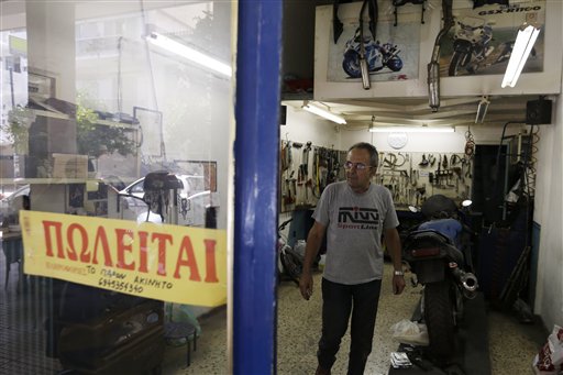 Greek Store Closures Spike as Recession, Austerity Return