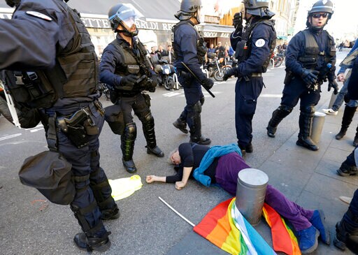 Macron Hopes Older Protester gains "wisdom" after Injuries