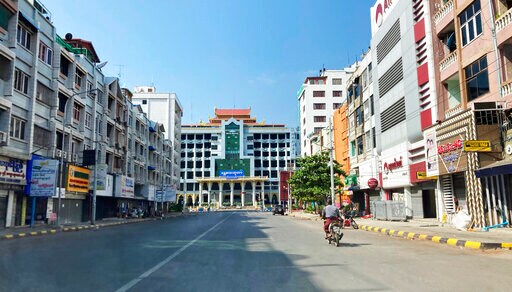 Nationwide 'silent Strike' in Myanmar Protests Military Rule