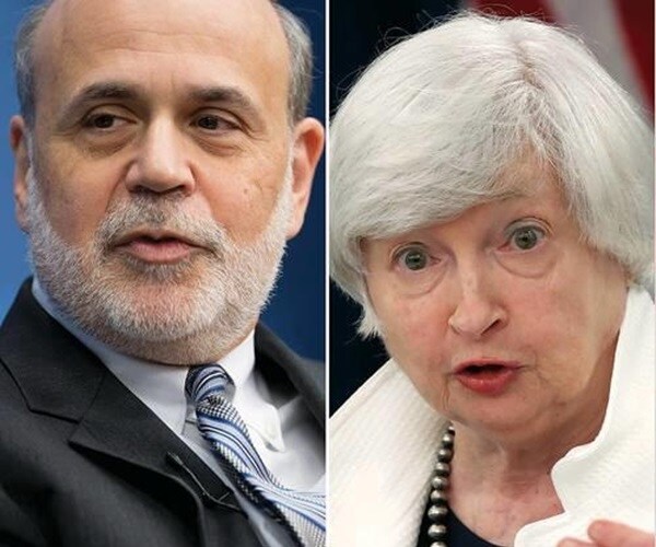 Bernanke & Yellen: Fed Must Do More to Avoid Permanent Virus Damage