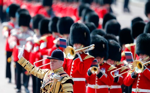Thousands in London for Trooping the Color Spectacle