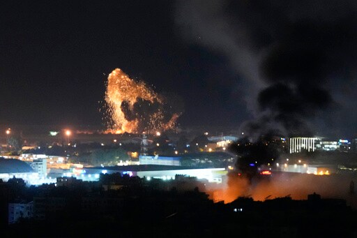 Middle East Latest: Large Airstrikes Hit Beirut Suburbs as Israel Expands Northern Gaza Operations