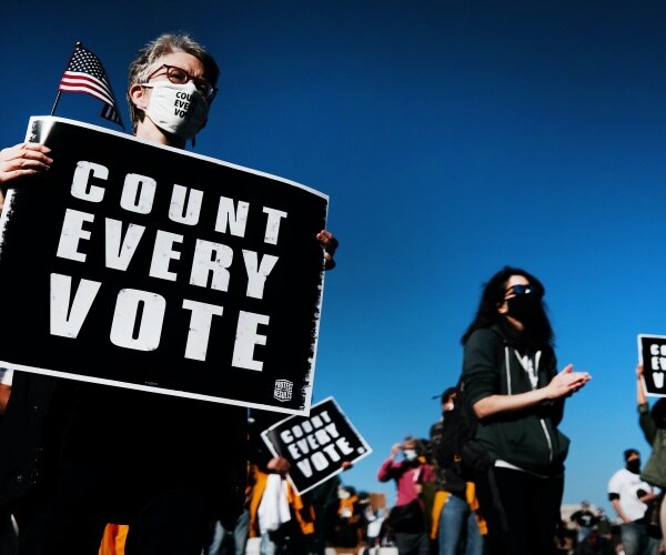 count every vote protest Pennsylvania 