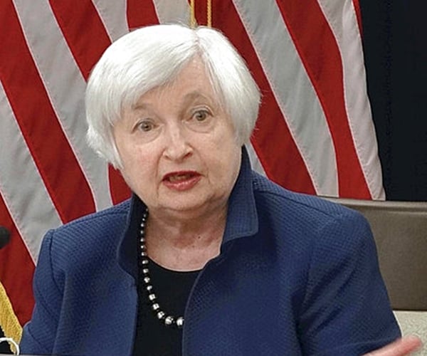 Yellen: Flat Yield Curve Isn't Signaling Recession Risk