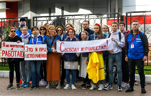 Belarusian Journalists Face Charges for Covering Protests