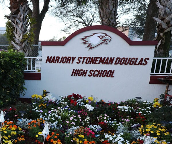 Marjory Stoneman Douglas High School sign