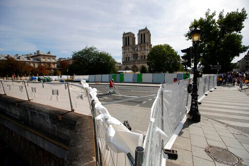 Cleanup Work Resuming at Fire-damaged Notre Dame Cathedral