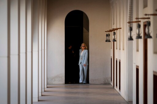 US First Lady Jill Biden in the Capital of the United Arab Emirates on Her Last Solo Foreign Trip
