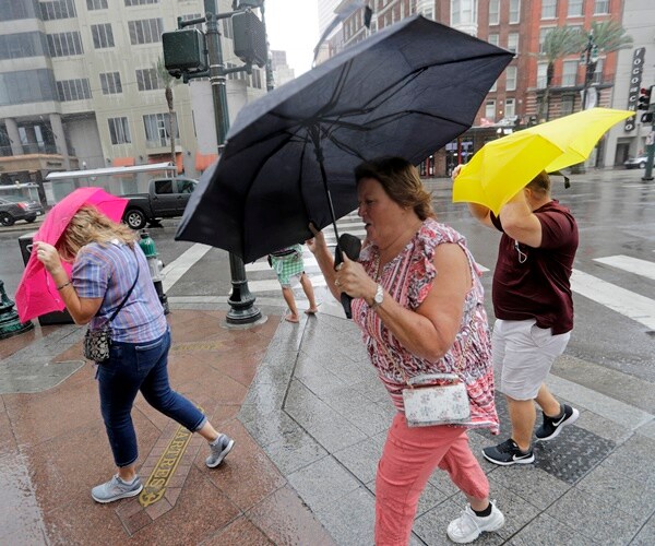 Barry Drenches Gulf Coast, but Initially Spares New Orleans
