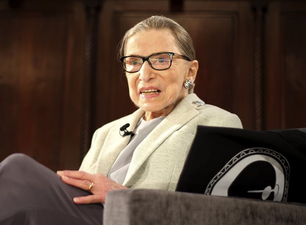 Ruth Bader Ginsburg Returns to Court After Hospital Stay