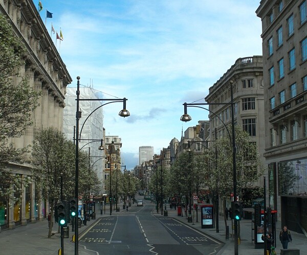 coronavirus lockdown in london