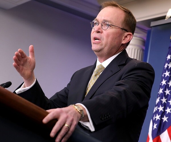 Budget Chief Mulvaney Pins Govt Shutdown Talk on Media, Dems
