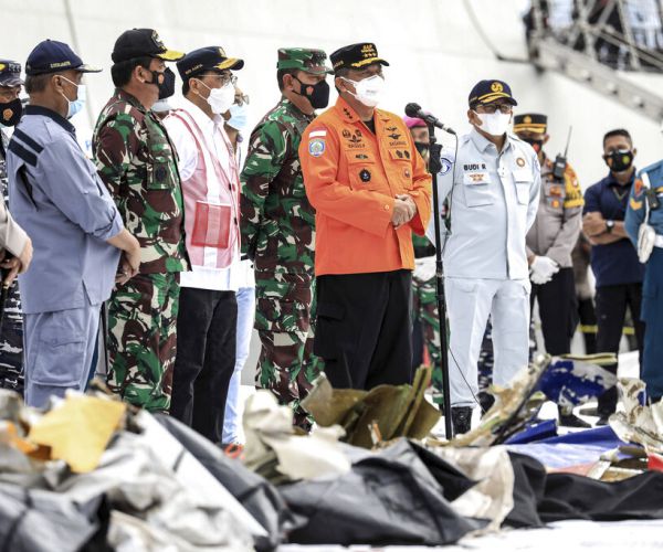 Indonesian Air Crash Investigator Says Crashed Jet Possibly Ruptured When Hitting Waters