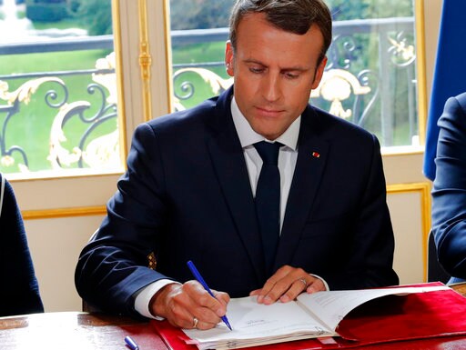 Macron Signs Decrees to Implement Major Labor Reform