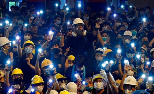 Fresh Hong Kong Protest Ends Peacefully with Demands Unmet
