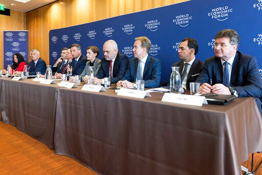 World Economic Forum Hosts Balkan Leaders in Switzerland