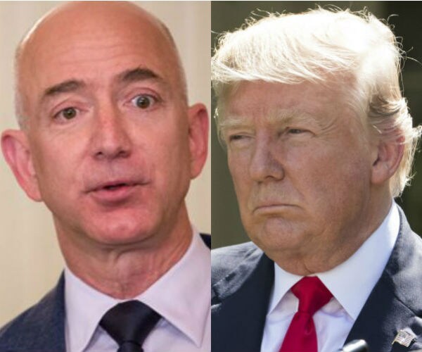 Trump Escalates Attack on Amazon, Slams it on Taxes, Shipping