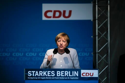 Merkel's Party Faces Another Setback in Berlin State Vote