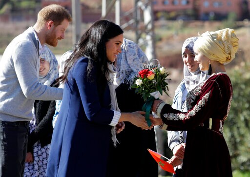 Prince Harry, Meghan Visit Mountain School in Morocco