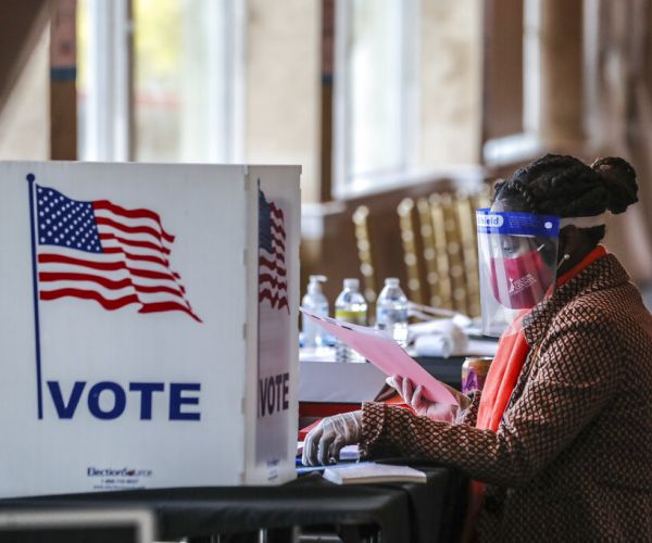 Voting in Georgia Remains Mainly Smooth, with a Few Hiccups