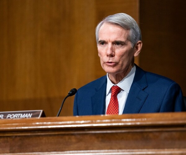 rob portman sits and speaks