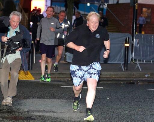 The Latest: EU Party Leader Urges Sacking of UK's Johnson