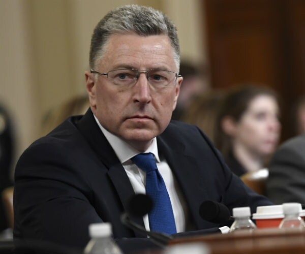 Ambassador Kurt Volker, former special envoy to Ukraine, is shown during a impeachment hearing 