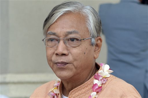 Myanmar's New President Pledges to Free Political Prisoners