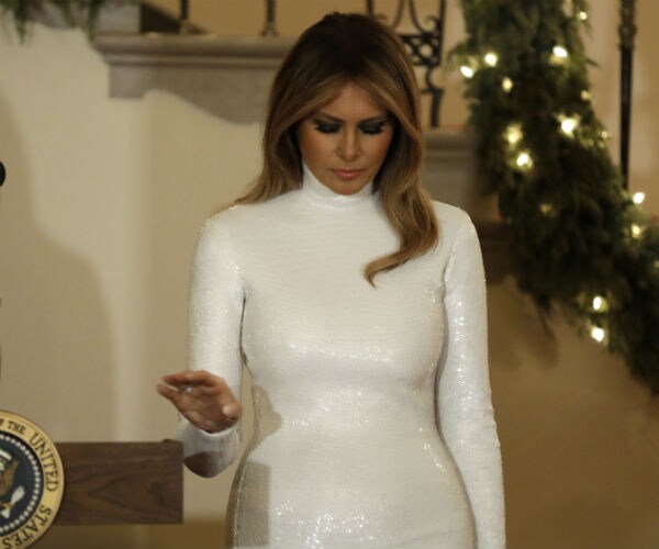 first lady melania trump at the white house