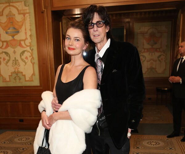 Paulina Porizkova and Ric Ocasek in 2016