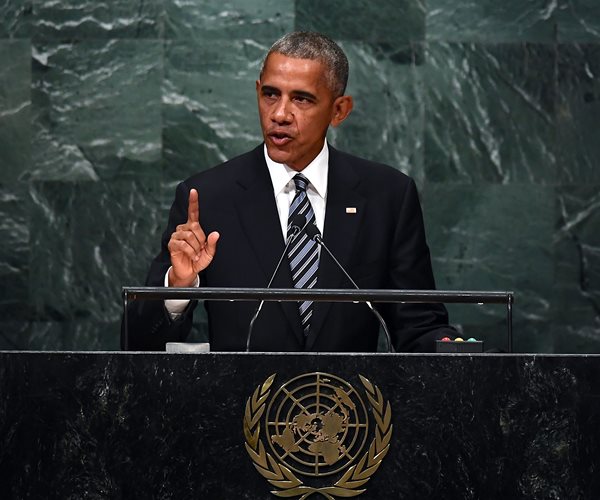 Obama Slams Trump's Wall in Final UN Speech