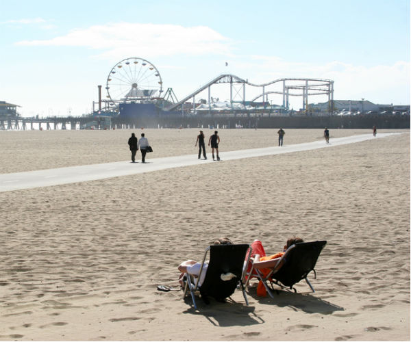 santa monica beach california 