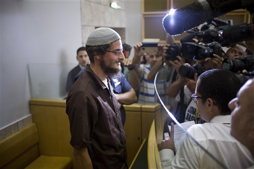 Israel Jails Jewish Extremist for 6 Months without Trial