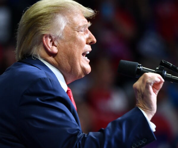 us president donald trump at a campaign rally in tulsa oklahoma 