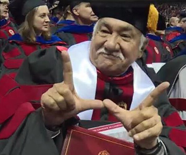 Luciano Barraza's University of Wisconsin PhD Ceremoniously Awarded 50 Years Later