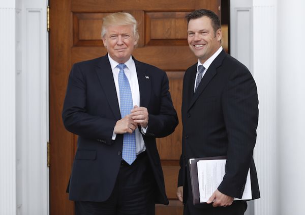 Homeland Security Favorite Kris Kobach: 'Build a Real Wall'