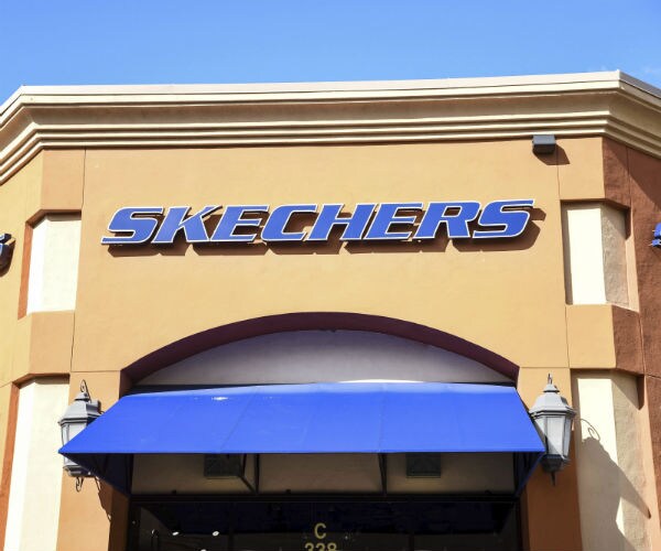 a sketchers store front is seen