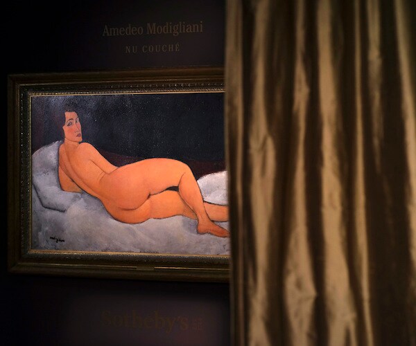 Amedeo Modigliani Auction Draws $157.2 Million for Reclining Nude