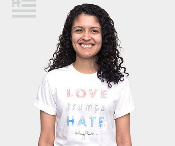Hillary Selling T-Shirts With Trump's Name for $45