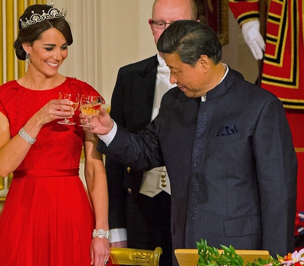 Kate Middleton's Tiara Dazzles, as Does the Duchess Under It