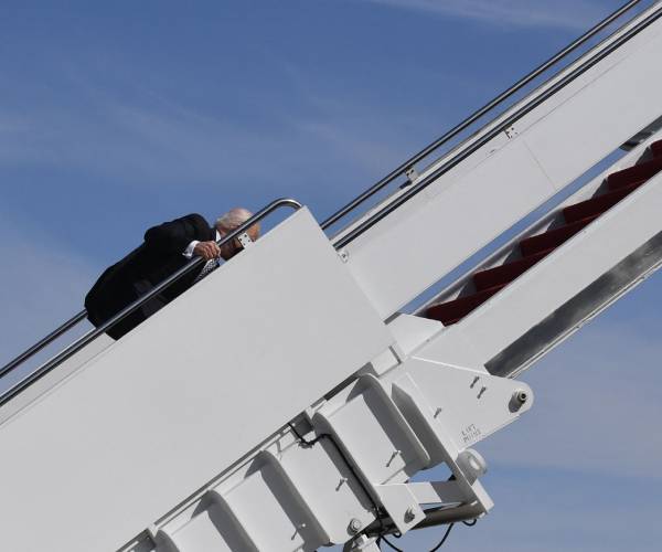 Biden's Rough Honeymoon, Complete with Trips, Slips and Falls