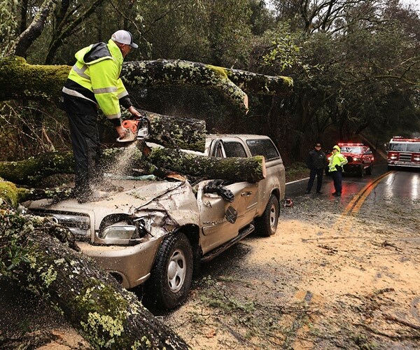 Storm-Battered California Gets More Wind, Rain and Snow