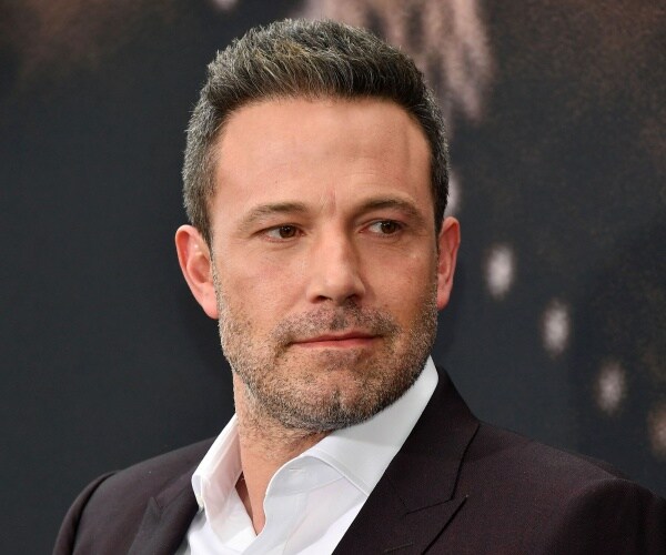 affleck in a suit and white dress shirt