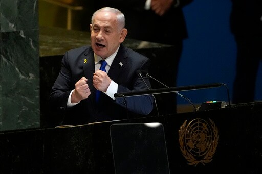 Israel's Netanyahu, at UN, Says He Came to Refute Lies He Heard There This Week From Other Leaders