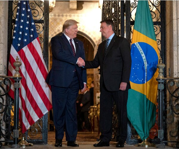 us president donald trump and brazilian president jair bolosonaro