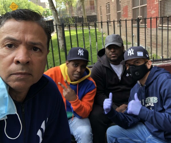 ray negron with ny youth in projects 