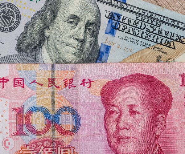 US dollar, Chinese yuan
