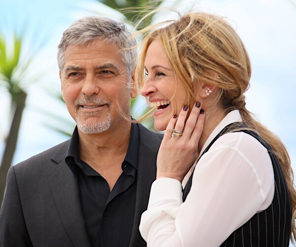 Julia Roberts, George Clooney attend the Money Monster photocall at the Palais des Festivals in Cannes, France